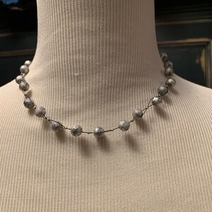 Beautiful custom glass bead necklace